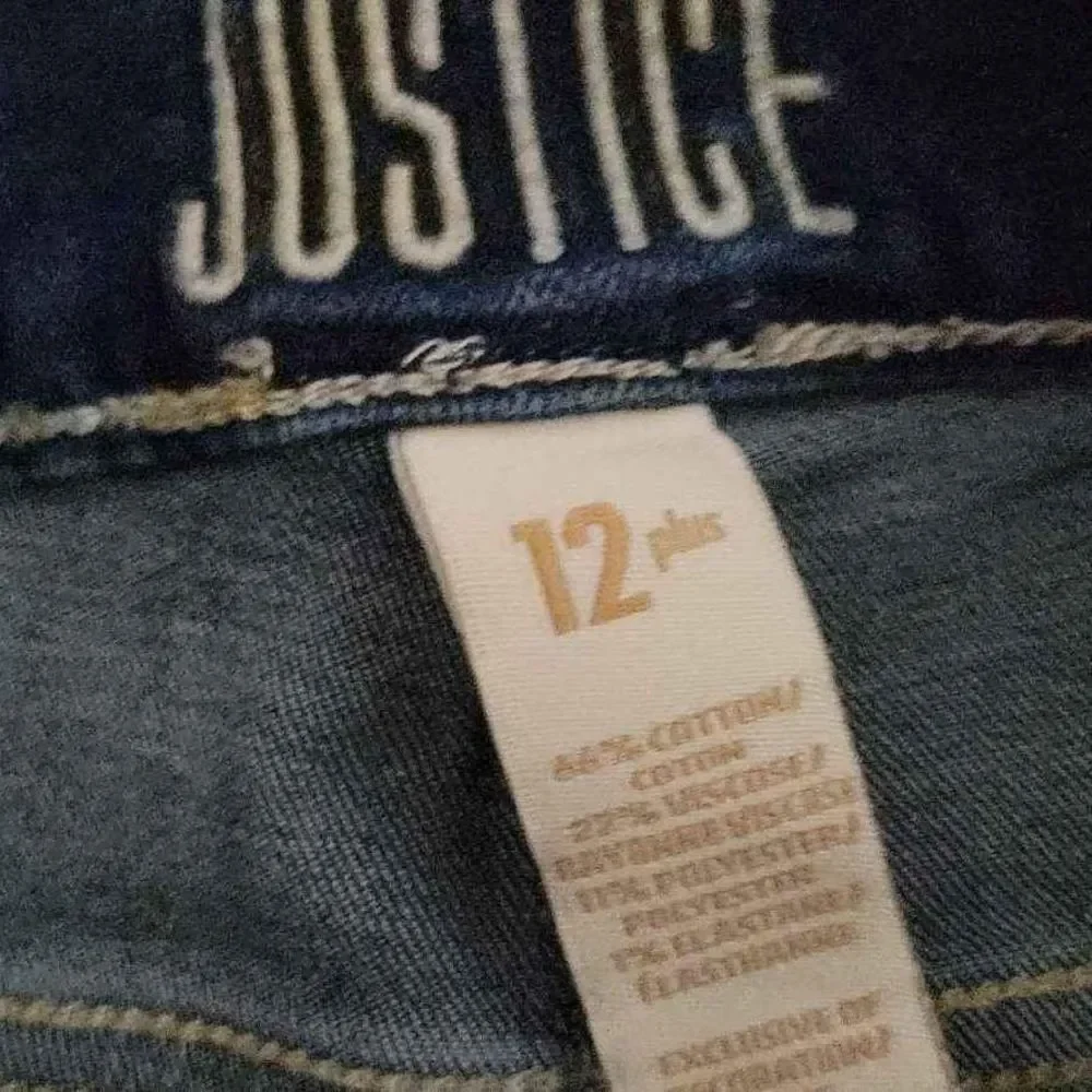 NEW Justice Jean Shorts 12plus Bin 5
